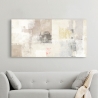 Cuadro abstracto beige y blanco impresión en lienzo Natural Ludwig Maun Rebajas