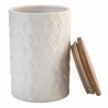 Set de 3 tarros de cocina de cerámica con tapa Shade of Shape Geometrie Descueto