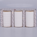 Set de 3 tarros de cocina de cerámica con tapa Shade of Shape Geometrie Catálogo