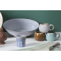 Set de 2 ensaladeras grande y pequeña para mesa de cocina en gres 4 Tonos Catálogo