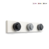 Perchero de pared 3 ganchos redondos de colores LEGO Wall Hanger Rack Rebajas
