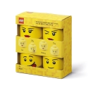 Contenedores apilables con forma de cabeza LEGO Storage Head Mini Set 4 Oferta