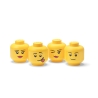 Contenedores apilables con forma de cabeza LEGO Storage Head Mini Set 4 Venta