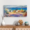 Impresión en lienzo cuadro paisaje marino Costa Mediterránea Luigi Florio Venta