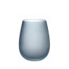 Set de vasos de vidrio azul efecto hielo 600 ml Happy Hour Ocean Descueto