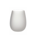 Set de vasos de vidrio azul efecto hielo 600 ml Happy Hour Ocean Catálogo