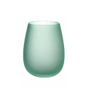Set de vasos de vidrio azul efecto hielo 600 ml Happy Hour Ocean Stock