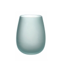 Set de vasos de vidrio azul efecto hielo 600 ml Happy Hour Ocean Elección