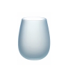 Set de vasos de vidrio azul efecto hielo 600 ml Happy Hour Ocean Modelo