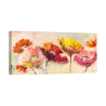 Cuadro floral colorido impresión en lienzo Nel vento Luigi Florio Promoción
