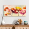 Cuadro floral colorido impresión en lienzo Nel vento Luigi Florio Venta