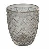Juego de 6 vasos de agua de vidrio transparente gris Castle Stone Oferta
