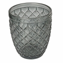 Juego de 6 vasos de agua de vidrio transparente gris Castle Stone Rebajas