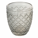 Juego de 6 vasos de agua de vidrio transparente gris Castle Stone Catálogo