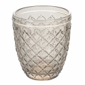 Juego de 6 vasos de agua de vidrio transparente gris Castle Stone Stock