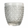 Juego de 6 vasos de agua de vidrio transparente gris Castle Stone Precio
