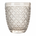 Juego de 6 vasos de agua de vidrio transparente gris Castle Stone Coste