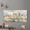 Impresión en lienzo de paisaje urbano moderno Colores en Manhattan Luigi Florio Rebajas