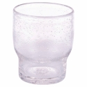 Juego de 6 vasos de agua artesanales de vidrio color verde Unico Greenery Oferta