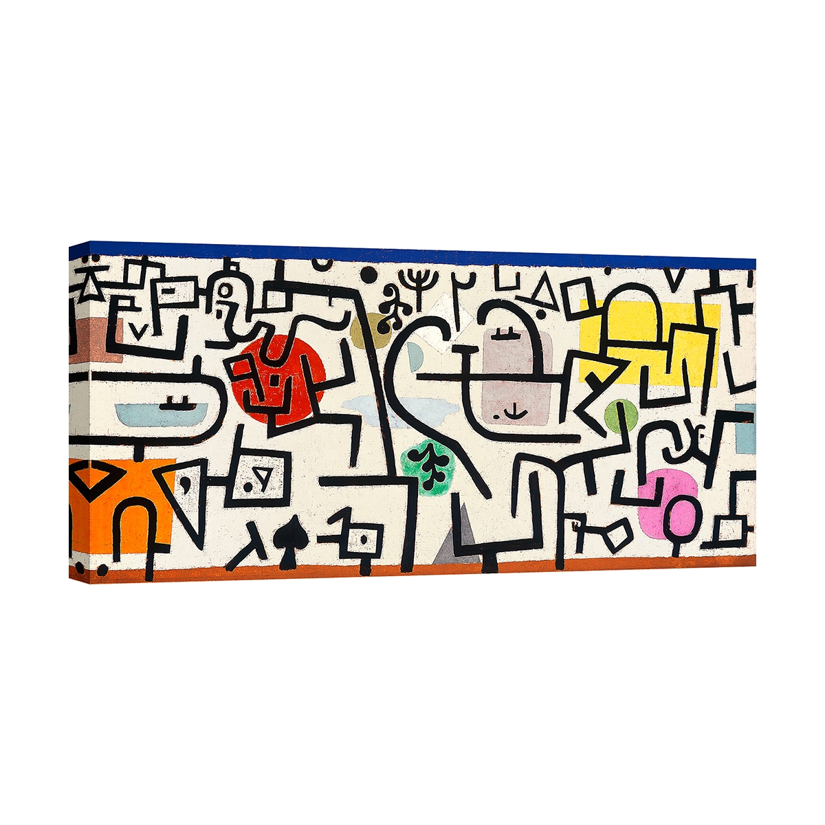 Cuadro abstracto impresión en lienzo canvas Rich Harbour Paul Klee Promoción Cuadro abstracto impresión en lienzo canvas Rich Harbour Paul Klee Promoción