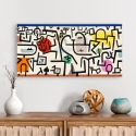 Cuadro abstracto impresión en lienzo canvas Rich Harbour Paul Klee Venta