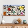 Cuadro abstracto impresión en lienzo canvas Rich Harbour Paul Klee Venta