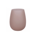 Set de 6 vasos de vidrio efecto hielo 600 ml Happy Hour Chocolate Oferta