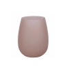 Set de 6 vasos de vidrio efecto hielo 600 ml Happy Hour Chocolate Oferta
