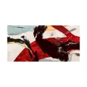 Impresión abstracta moderna contemporánea en lienzo Ride the Tiger Jim Stone Oferta