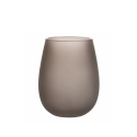 Juego de 6 vasos de mesa estilo gota 600ml gris Happy Hour Stones Descueto