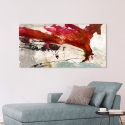 Cuadro abstracto impresión en lienzo canvas Colors Rumbling Jim Stone Rebajas