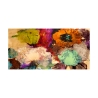 Cuadro floral abstracto impreso en lienzo Floating Flowers Jim Stone Oferta