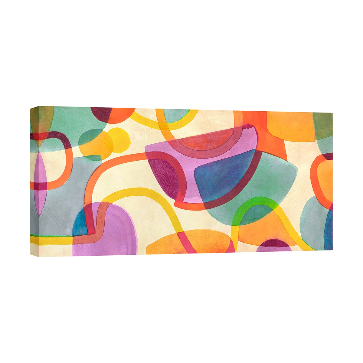 Cuadro moderno impresión abstracta en lienzo canvas Fun Fair Steve Roja Promoción Cuadro moderno impresión abstracta en lienzo canvas Fun Fair Steve Roja Promoción