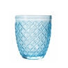 Juego de 6 vasos de mesa de vidrio transparente azul Castle Ocean Rebajas