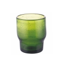 Juego de 6 vasos de agua de vidrio multicolor artesanales Unico Daily Descueto