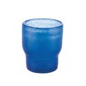 Juego de 6 vasos de agua de vidrio multicolor artesanales Unico Daily Catálogo