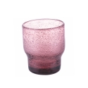 Juego de 6 vasos de agua de vidrio multicolor artesanales Unico Daily Stock