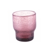 Juego de 6 vasos de agua de vidrio multicolor artesanales Unico Daily Stock