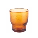 Set 6 vasos agua en vidrio multicolor artesanales Unico Daily Elección
