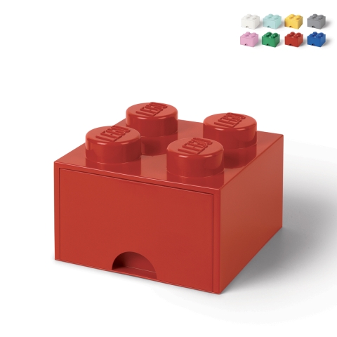 Cajón organizador LEGO Brick Drawer de 4 botones Promoción