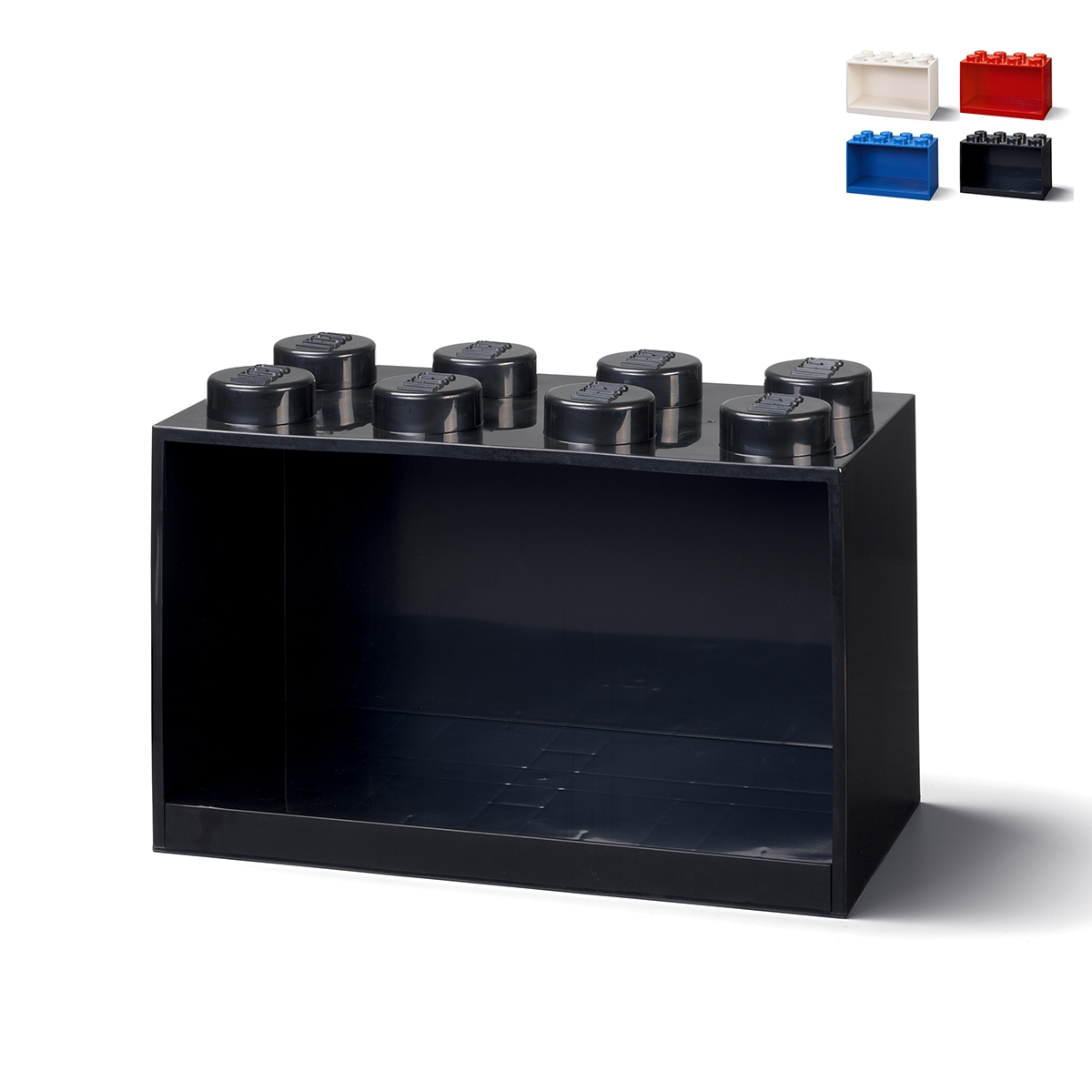 Estantería apilable LEGO Brick con 8 botones Promoción Estantería apilable LEGO Brick con 8 botones Promoción