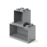 Estanterías modulares apilables LEGO Brick Shelf Set 4+8 Rebajas