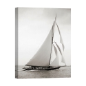 Cuadro impresión en lienzo barco de vela vintage en blanco y negro Britannia Promoción