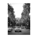 Cuadro fotográfico impresión en lienzo blanco y negro Boulevard en Hollywood Oferta