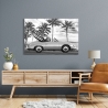 Cuadro blanco y negro impresión en lienzo California Julian Lauren Venta