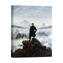 Cuadro impreso en lienzo Viandante sul mare di nebbia de Caspar David Friedrich Promoción