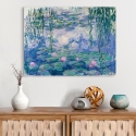 Cuadro impresión impresionista en lienzo canvas Waterlilies Claude Monet Venta