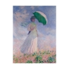 Cuadro impresión en lienzo canvas Mujer con sombrilla Claude Monet Oferta