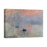 Cuadro impreso sobre lienzo Impression au soleil levant de Claude Monet Promoción