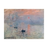 Cuadro impreso sobre lienzo Impression au soleil levant de Claude Monet Oferta